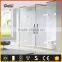 High quality 304 stainless steel hinged corner bath shower screen