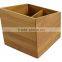 BO-004 Division Bamboo Desk Storage Box for Sundries