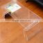 high quality clear plastic acrylic coffee table