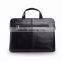 fashion custom genuine leather briefcase,real leather bag for business man,men's genuine leather briefcase