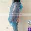 cheap hot disposable multi color PE hair cutting cape manufactory