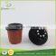 plastic flexible double color nursery pots