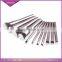 12 pcs chocolate sheep makeup brush