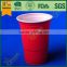 plastic cup with lid and straw disposable pet plastic cups for cold coffee, plastic disposable cups