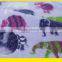Elephant Printed Anti-pilling Polar Fleece Polyester Fleece Fabric,polar fleece for kids blanket.