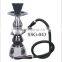 Small hookah colorful smoke shisha hookah