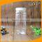 500ml PET Round Clear Plastic Herb Bottle With Screw Lid