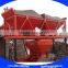 ribbon feeding aggregate batcher bin