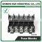FS-015B 600V 10 Amp 5 Way Midget Type Din Rail Glass Fuse Holder