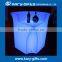 Illuminated led portable bar, mobile bar counter, glowing bar counter tables