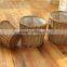Garden Decoration Wicker Plant Basket Plant Pots Basket