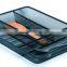 Store More Home Essential Black Metal Mesh Tray Organizer