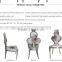 Catering area stainless steel banquet chair for restaurant