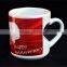 Grade A Sublimation ceramic white mugs microwave safe mug