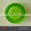 OEM green plastic blister PET bowl by vacuum forming