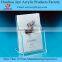 Factory customized acylic post card display stand/business card display stand