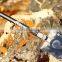 All-in-one Garden Tool with Shovel Hoe Hammer Screw Driver Knife Fire Starter