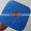 steel flat/point cold chisel with blue rubber grip