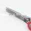 Multifunction Kitchen Tools Ergonomic Design 5 Blades Stainless Steel Scissors