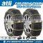 Zinc plated snow tire anti skid chains for passenger car