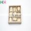 2016 art craft new design Christmas Present wooden stamps snow wood toy piece