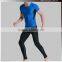 Short Sleeve & Long Pants Compression Running Clothing Sports Gym Wear Skin Underwear