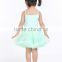 New Arrival Baby Summer Dress Rosettes Infant Toddler Dress One Piece Girls Party Dresses Designer