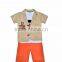 2016 New Design Winter Long Sleeves Baby Clothes Romper Pyjamas Christmas Clothes
