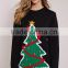 Customized new fashion christmas sweater with round neck