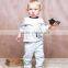 Open shoulder organic cotton baby boy t shirt