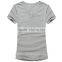 Plain no brand v-neck t-shirt for women