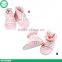 OEM Branded good quality fabric baby shoes cotton baby booties