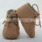 New Style Genuine Sheepskin Leather Baby Shoes