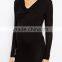 Mamalicious Long Sleeve Cowl Neck Knitted Sweater Dress China supplier