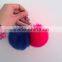 Chinese Factory Wholesale faux/fake fur pom poms keychain