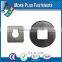 Made in Taiwan High Quality Carbon Material Square Hole Washer for Carriage Bolt DIN436