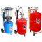 80L wheel mounted Pneumatic Waste Oil Drainer and suction with transparent chamber
