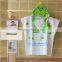 Cotton printed cute kids alligator hooded towel