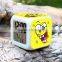 (Hot ) SpongeBob Cartoon LED Alarm Clock, SpongeBob Digital Clock, SpongeBob 7 color change Small LED Clock