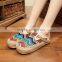 women homemade linen sandals comfortable fisherman shoe folk slippers/Chinese ethnic flavor casual linen shoes
