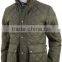 Water repellent Mens Quilted Hunting Jacket