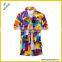 Wholesale Custom Printed 100% Polyester Hawaiian Shirt For Men
