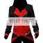 Rose-team Fantasia Anime Cosplay Lolita Dress Custom Made Assassin's Creed III Connor Red And Black Jacket Cosplay Costume