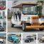 eight seat classic car electric golf car
