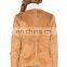 New trendy suede fake fur coat women