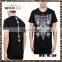 big front printing discharge print mens short sleeve t-shirts wholesale cheap t-shirts cotton