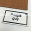 Concise Fashion Customized Jeans Genuine Leather Label For Denim