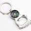 Military Compass Keychain Outdoor Gadget Pub Beer Bottle Opener