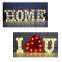 Advertising acrylic outdoor light box signs  marquee letters Christmas wedding decoration