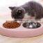 Stainless steel double bowl thickened high quality  pet bowl